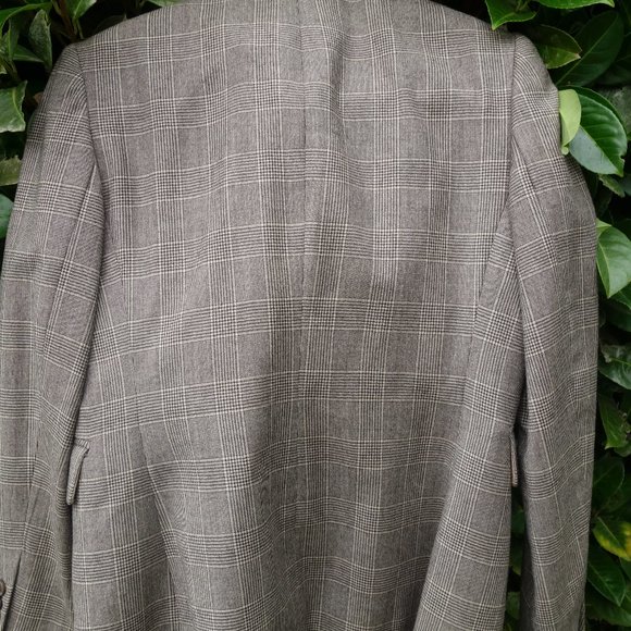 Brooks Brothers Wool Suit Blazer Plaid "346" - Picture 2 of 4
